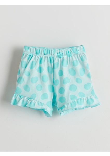 Yeni Sezon Daisy Duck Baskılı Kız Bebek Şortlu Pijama Takımı fırsatları