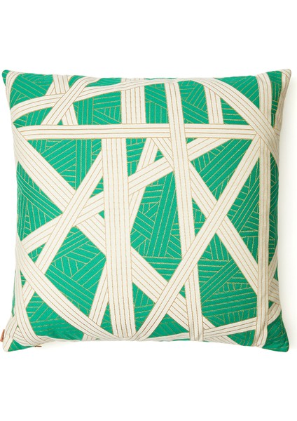 Nastri Beyaz Yeşil 60X60 cm Dekoratif Yastık fiyatları