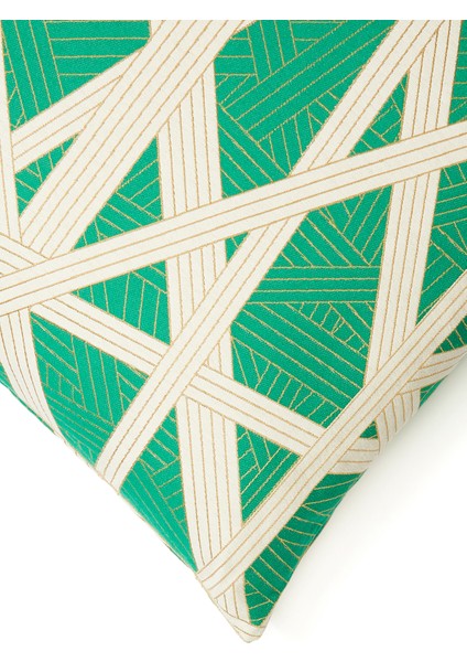 Nastri Beyaz Yeşil 60X60 cm Dekoratif Yastık modelleri