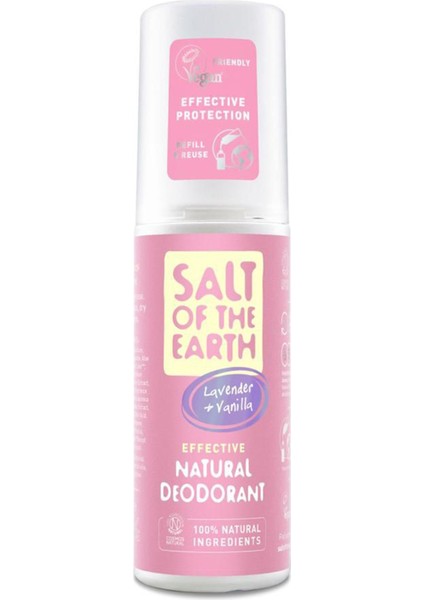 Lavender Vanilla Natural Vegan Deodorant 100 ml