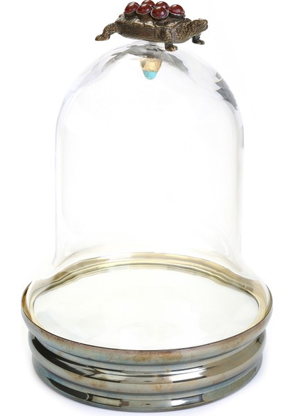 Bronz Kaplumbağa Fanus