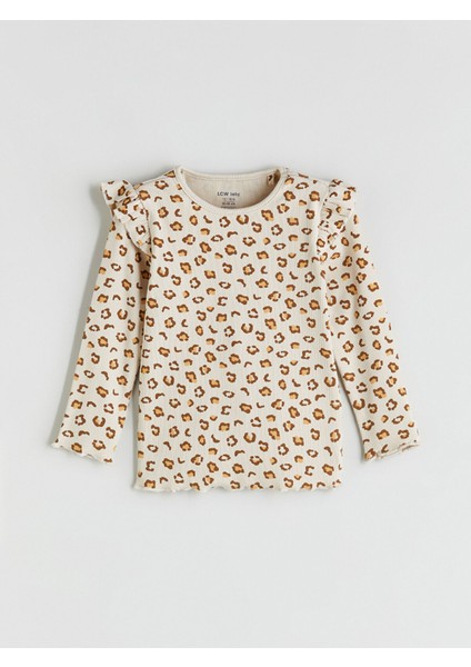 Yeni Sezon Bisiklet Yaka Baskılı Kız Bebek Pijama Takımı fiyatları