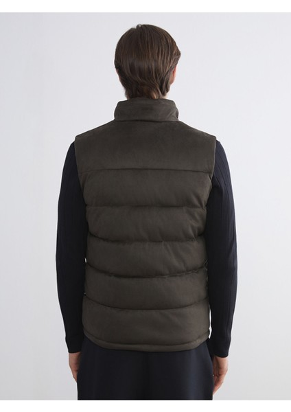 Yeni Sezon Standart Kalıp Dik Yaka Erkek Şişme Yelek indirimleri