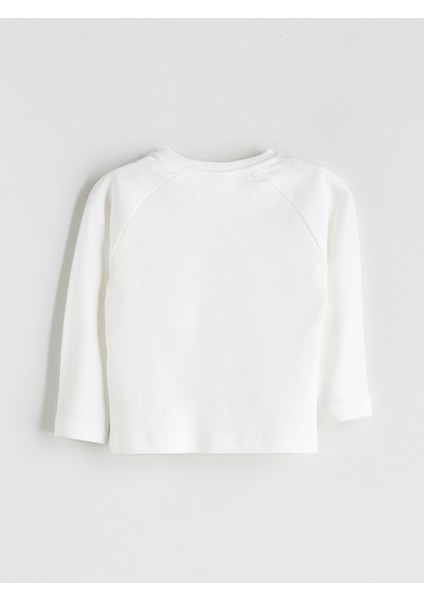 Yeni Sezon Bisiklet Yaka Baskılı Kız Bebek Pijama Takımı fırsatları