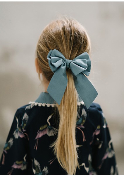 Bonavita Mavi Fiyonk Lastik Kız Çocuk Toka modelleri