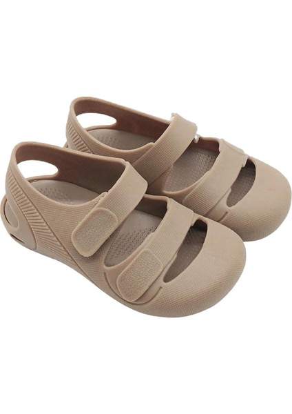 Toe Jelly Yumuşacık Cırt Cırtlı Kahverengi Çocuk Sandalet fiyatları