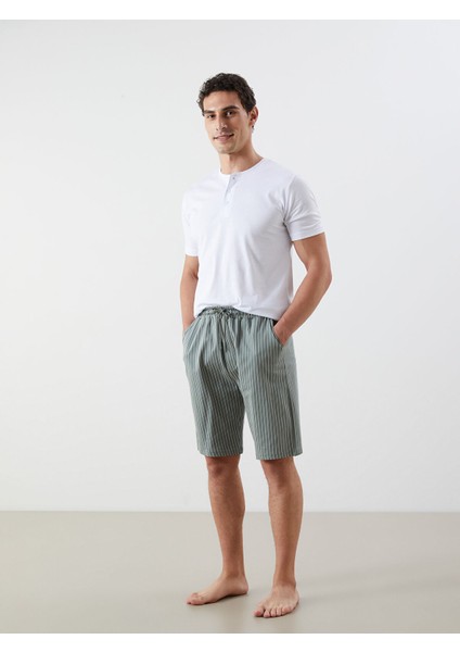 Yeni Sezon Standart Kalıp Erkek Pijama Alt Şort