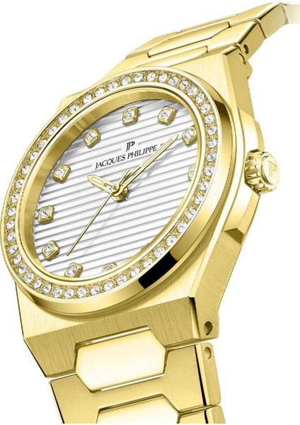 JPQLS722324 Altın Rengi Çelik Kadın Kol Saati modelleri