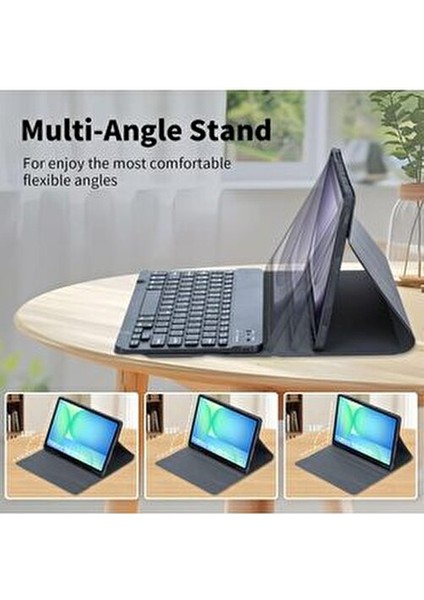 Ipad (A16) 10. Nesil 2022/2025 Uyumlu Bluetooth Türkçe Q Klavyeli Kılıfı (Tablet Değildir) fırsatları