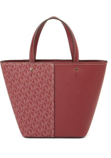 Flora Small Bordo Kadın Alışveriş Çantası fırsatları