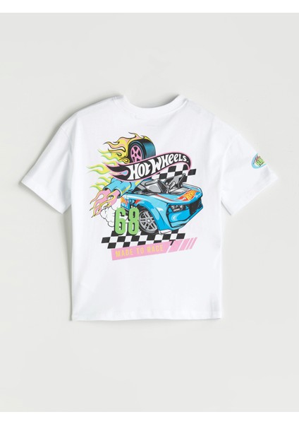 Yeni Sezon Hot Wheels Baskılı Erkek Çocuk Tişört