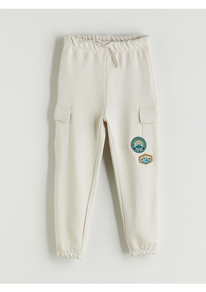 Yeni Sezon Beli Lastikli Nakışlı Erkek Çocuk Jogger Eşofman Altı modelleri