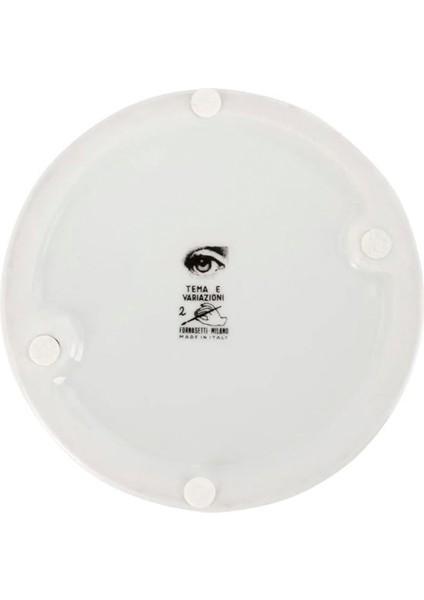 No 2 Yüz Baskılı Porselen Kül Tablası modelleri