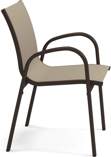 Holly Antique Iron Beige Alüminyum Kumaş Bahçe Sandalyesi fiyatları