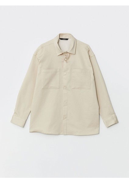 Yeni Sezon Rahat Kalıp Uzun Kollu Erkek Gömlek Ceket indirimleri