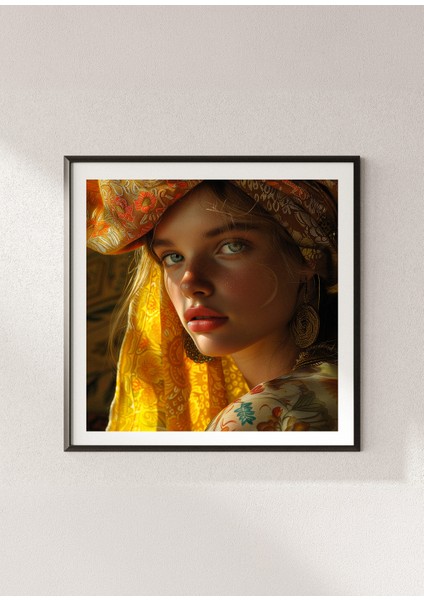 Luna By Jean S. Partre - 70X70 cm Fine Art Baskı modelleri