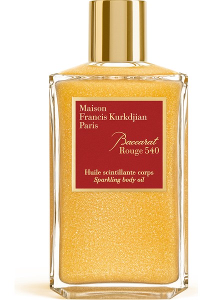 Baccarat Rouge 540 Sparkling 200 ml Vücut Yağı