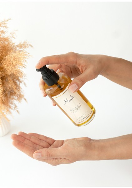 Selülit Karşıtı Masaj Yağı 200 ml + Doğal At Kılı Fırçası ve Ahşap Masaj Aleti 3’lü Bakım Seti modelleri