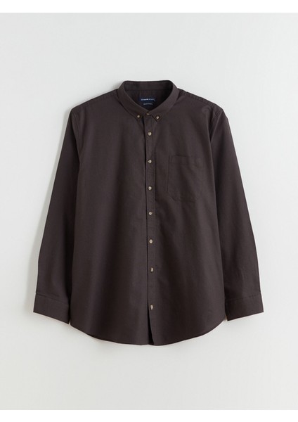 Yeni Sezon Regular Fit Uzun Kollu Erkek Gömlek