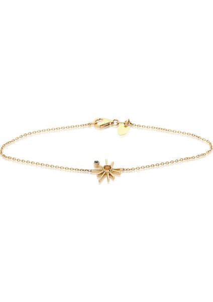 Buenos Dias Mini Sun Kadın Altın Bileklik