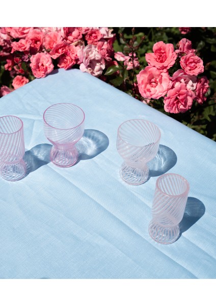 Twisted Peach Kristal Kadeh modelleri