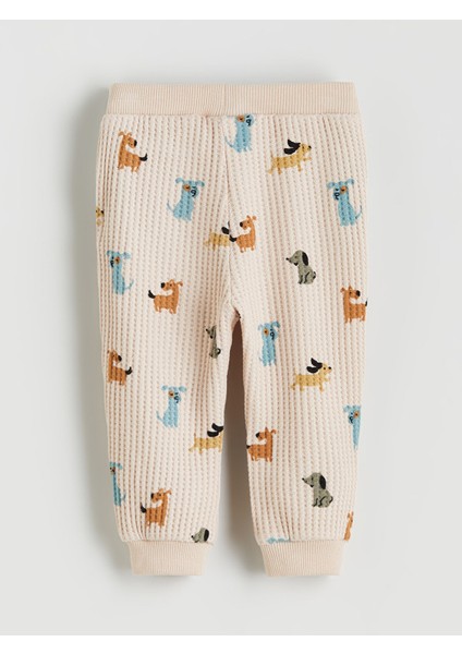 Yeni Sezon Baskılı Erkek Bebek Sweatshirt ve Eşofman Alt 2'li indirimleri