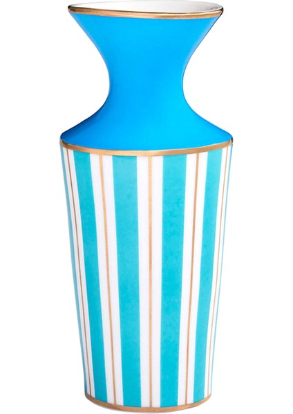 Portofino Mavi Seramik Vazo