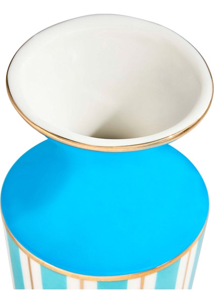 Portofino Mavi Seramik Vazo indirimleri