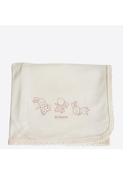 Organik New Basic Çift Kat Battaniye Natural modelleri