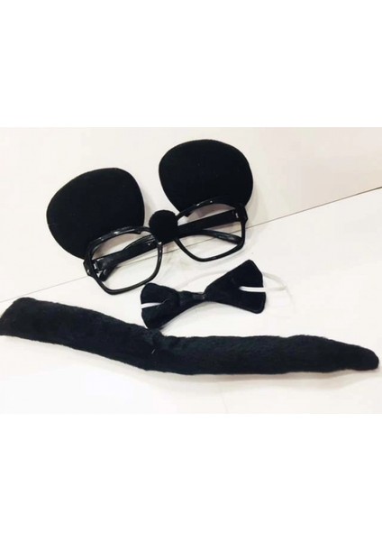 Mickey Mouse Gözlüğü Papyonu Kuyruğu Seti (4887) fiyatları