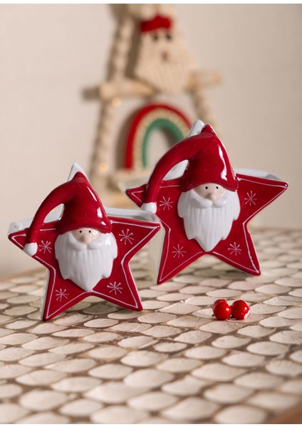 Yılbaşı Süsü Yıldız Obje Vazo 12X7X12 cm fırsatları