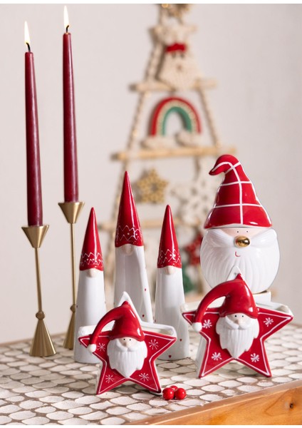 Yılbaşı Süsü Yıldız Obje Vazo 12X7X12 cm indirimleri