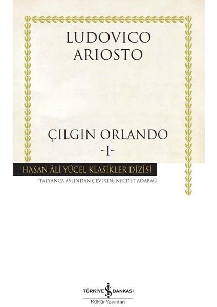 Çılgın Orlando 1 (Karton Kapak)