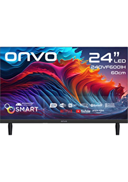 24OVF6001H 24'' 60 Ekran Uydu Alıcılı Full HD Smart LED TV