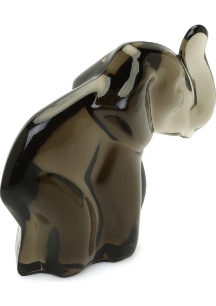 Gri Fil Formlu Kristal Obje fiyatları