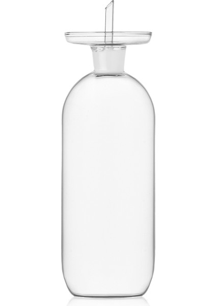 Lotus Şeffaf Cam Yağ Şişesi 650 ml