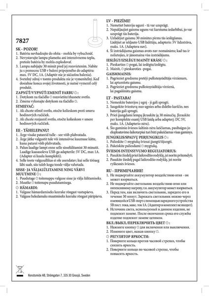 Wo Biarritz Altın Rengi Masa Lambası