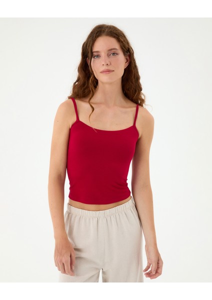 Vişne Basic Askılı Atlet