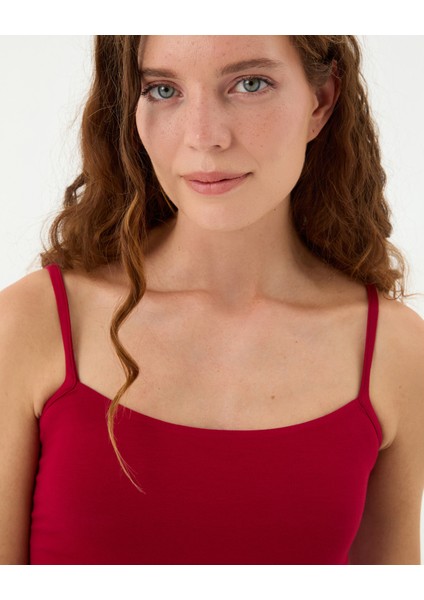 Vişne Basic Askılı Atlet modelleri