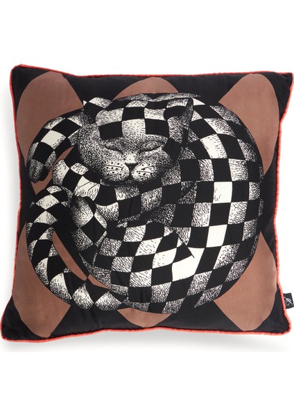 High Fidelity 45X45 Ipek Dekoratif Yastık