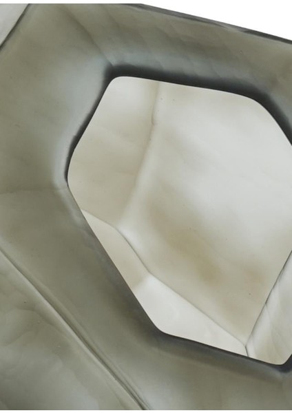 Asimetrik Khaki 2'li Cam Vazo indirimleri