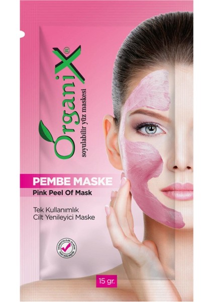 Tek Kullanımlık Pembe Soyulabilir Yüz Maskesi - Derinlemesine Temizlik & Yoğun Nem 15 ml (6 Adet) fiyatları