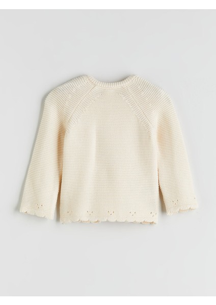 Yeni Sezon Kız Bebek Triko Hırka ve Pantolon 2'li modelleri