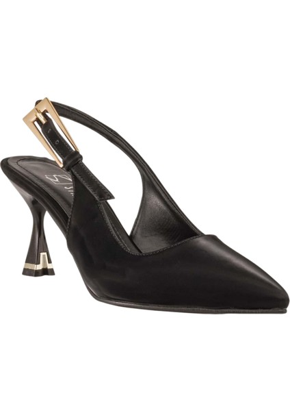 Kadın Gold Detaylı Topuklu Ayakkabı modelleri