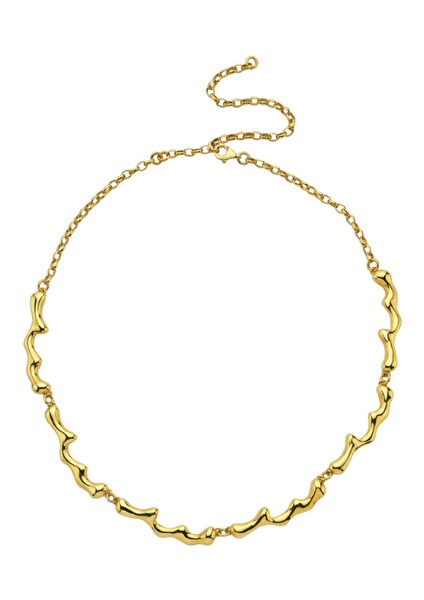 Dery Damla Kolye Choker Gold fırsatları