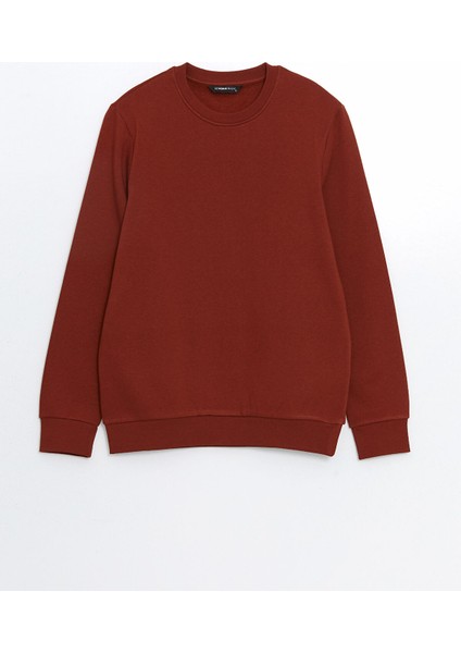 Yeni Sezon Bisiklet Yaka Uzun Kollu Baskılı Erkek Sweatshirt indirimleri