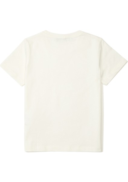 Pembe Beyaz Unisex Çocuk T-Shirt fiyatları