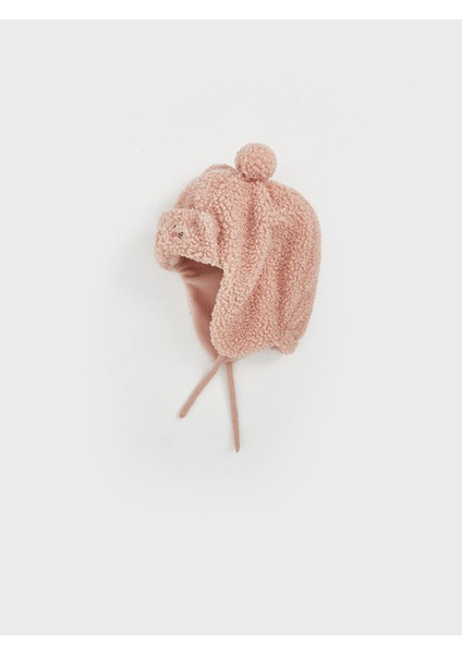 Yeni Sezon Ponpon Detaylı Kız Bebek Kar Şapkası fiyatları