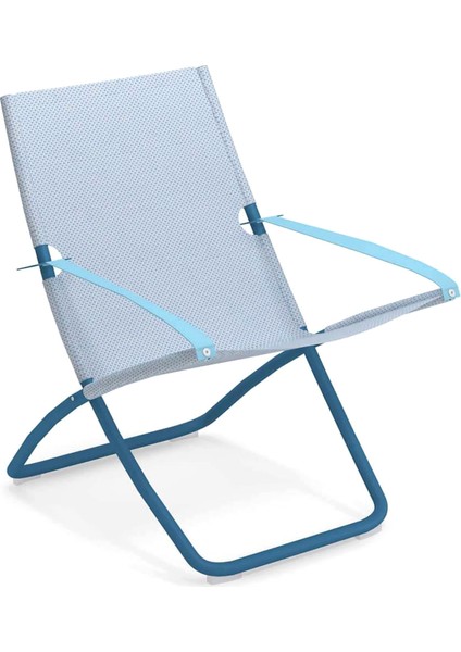 Snooze Blue Sapphire Blue Çelik Dinlenme Şezlongu
