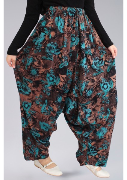 Kışlık Viskon Şalvar - Gabardin Viskon Kadın Şalvar Standart Beden fiyatları